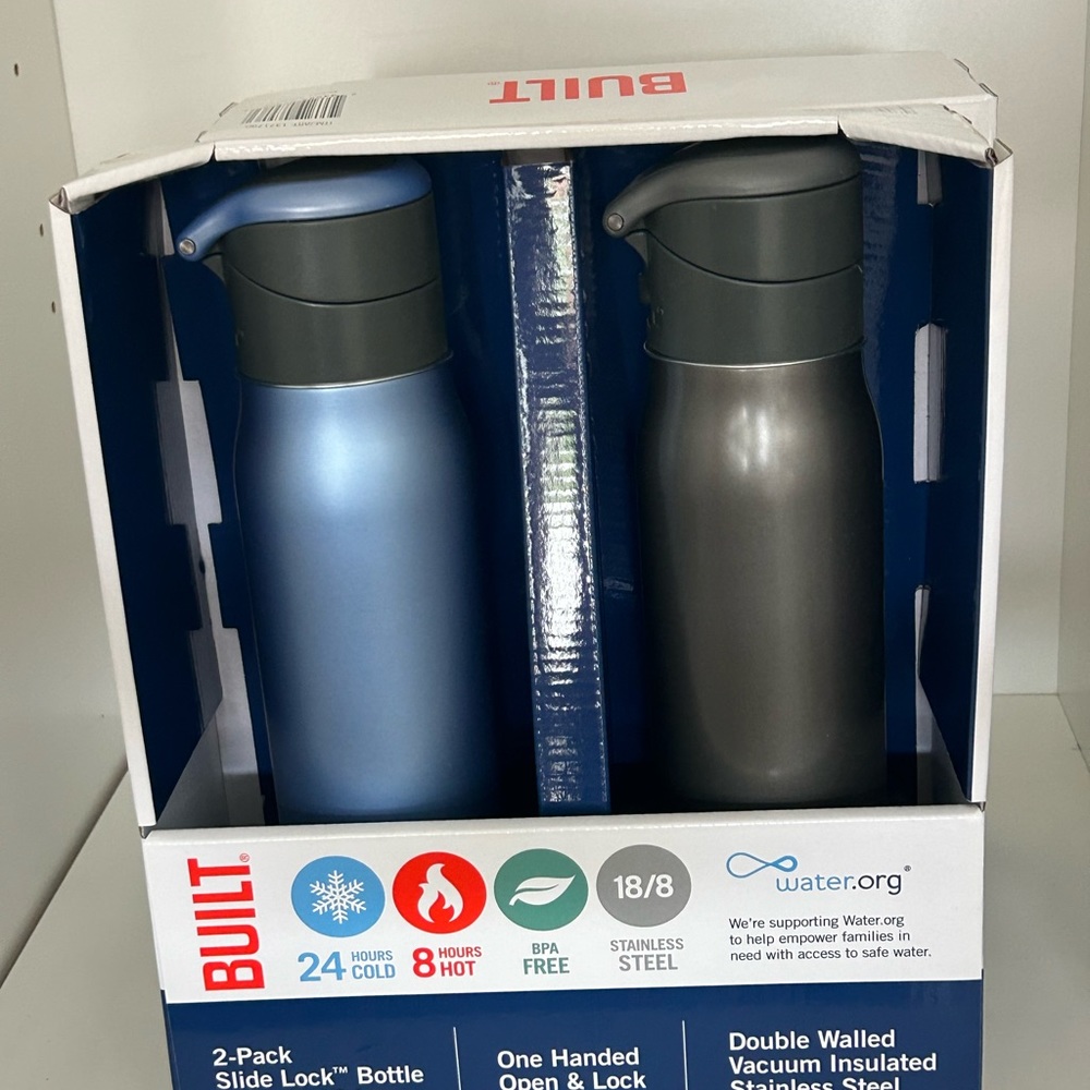 COPY - Built watwrbottles-NIB 2 packs